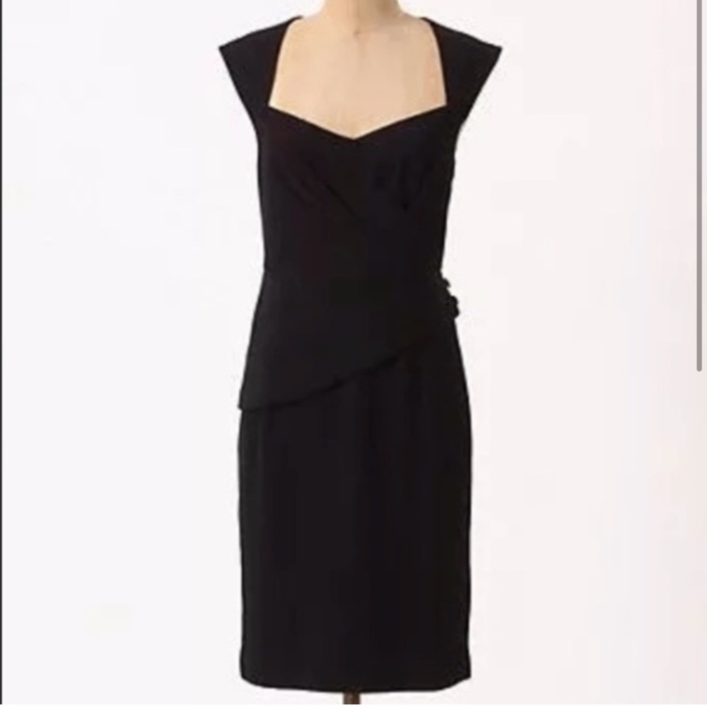 Maple Unequivocal Black Dress Size 2, Anthropologie